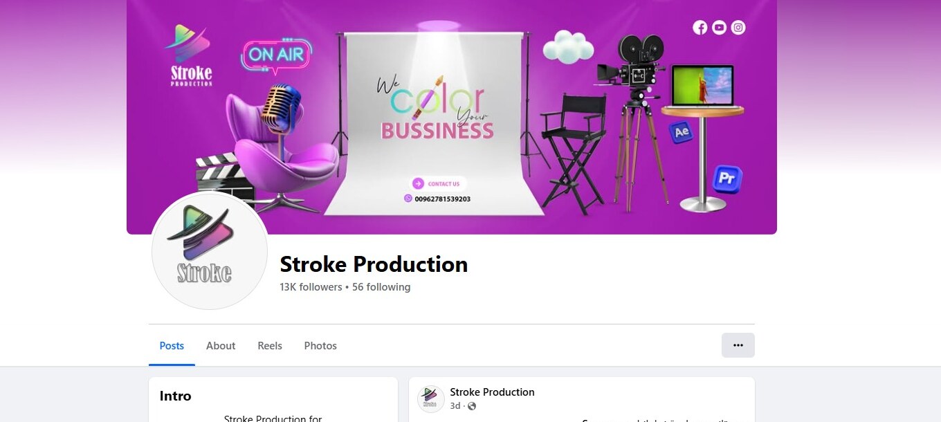 Stroke Production Facebook page